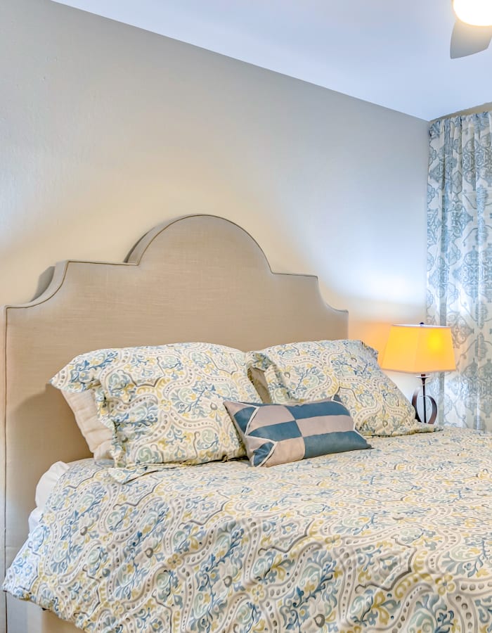 Bedroom at Greenpointe Apartment Homes in Santa Clara, California