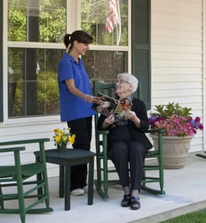 Assisted Living view more at Woodstock Terrace in Woodstock, Vermont