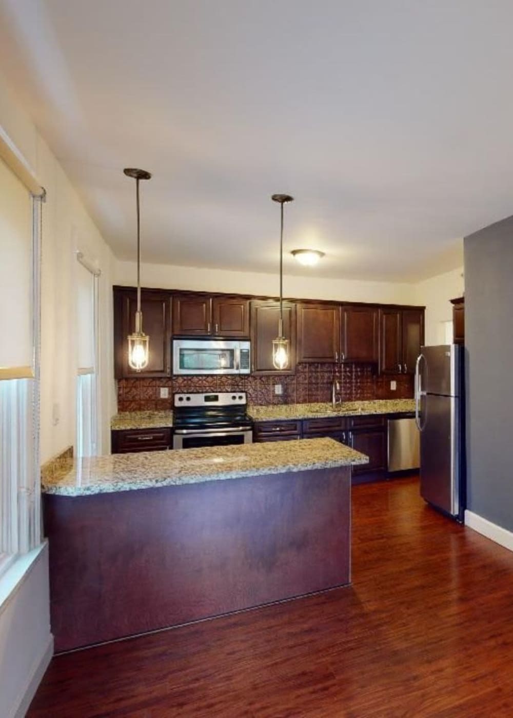 Kitchen at The Fenton Apartments in Buffalo, New York