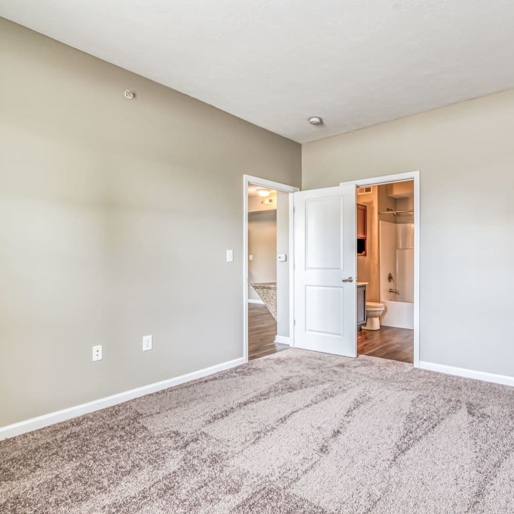 Bedroom with private bathroom at 5700 Madison, Indianapolis, Indiana