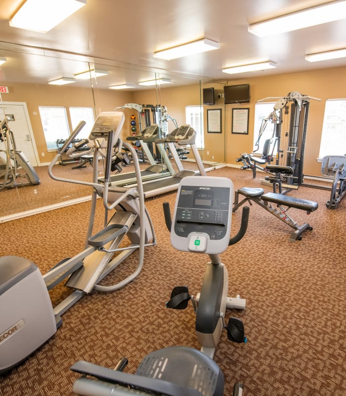 Gym at Remington Apartments in Amarillo, Texas