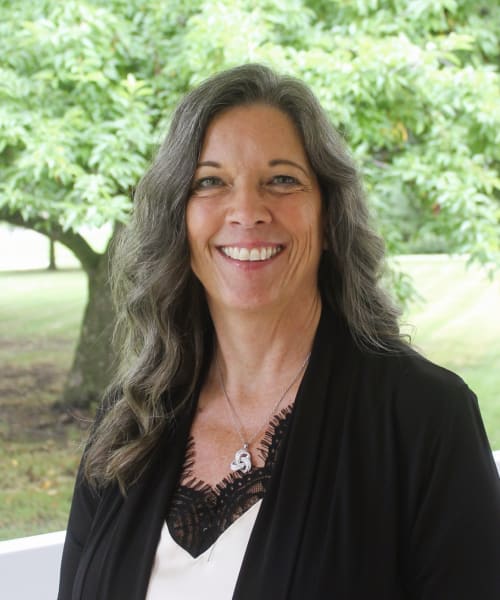 Executive Director Noreen Zaio at Fair Oaks Health Care Center in Crystal Lake, Illinois