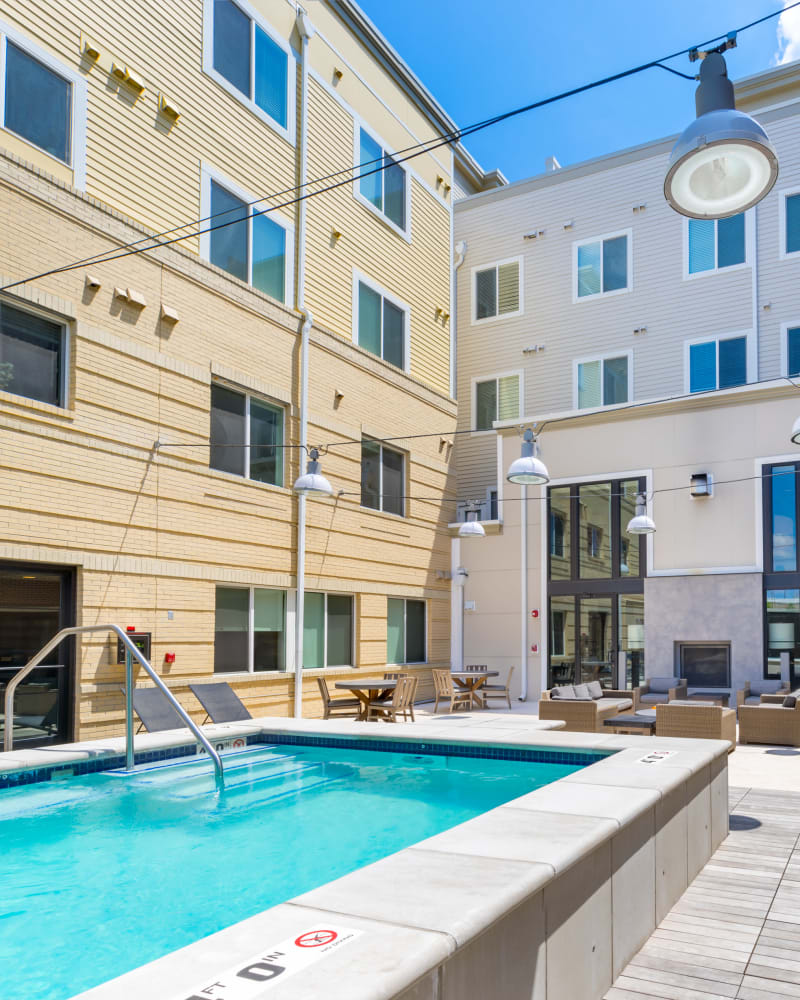 Resort-style swimming pool at The Bixby in Washington, District of Columbia