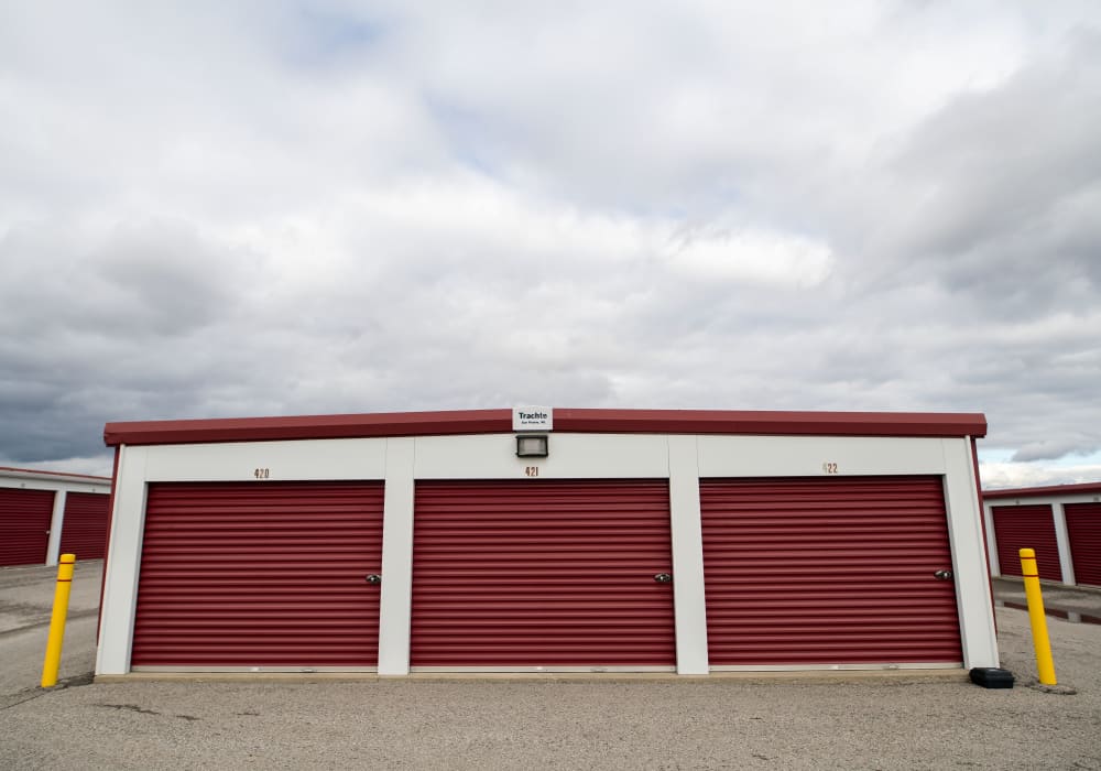 Large loading doors at Apple Self Storage - East Gwillimbury in East Gwillimbury, Ontario