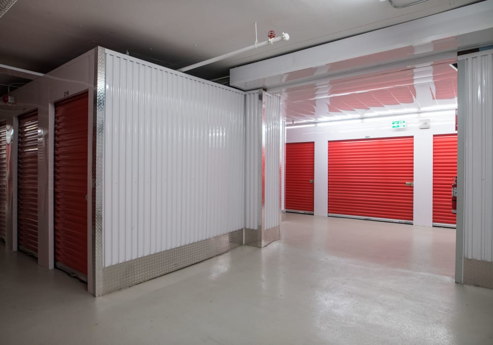 Interior units at Apple Self Storage - Saint John North in Saint John, New Brunswick