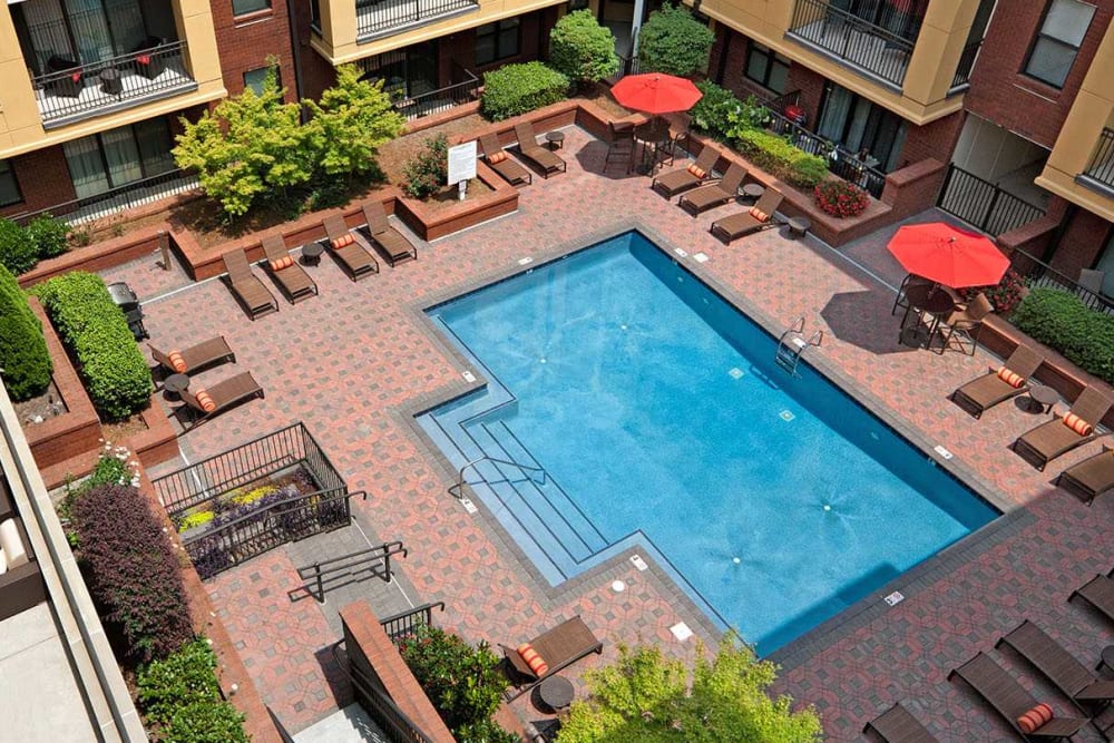 Swimming pool at Cielo in Charlotte, North Carolina