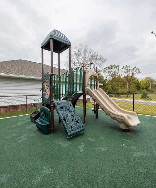 Play area at Pender Crossing in Wilson, North Carolina