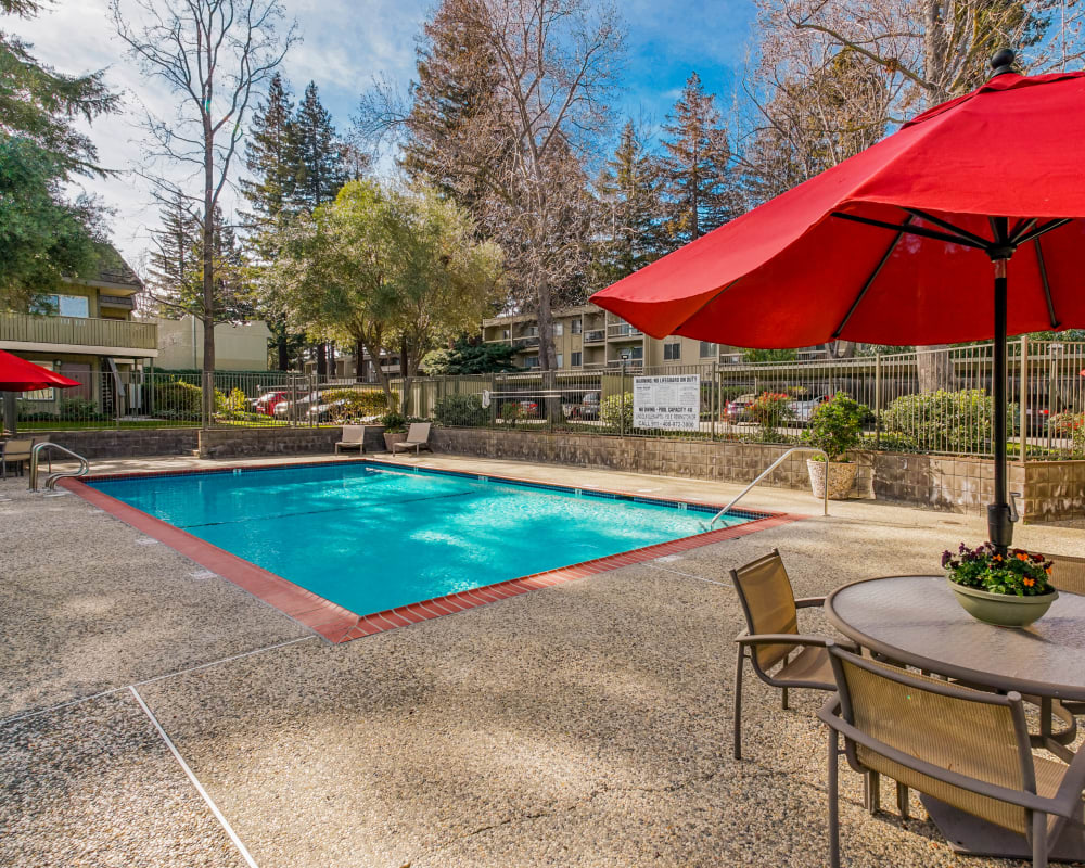 pool at Lincoln Glen in Sunnyvale, California