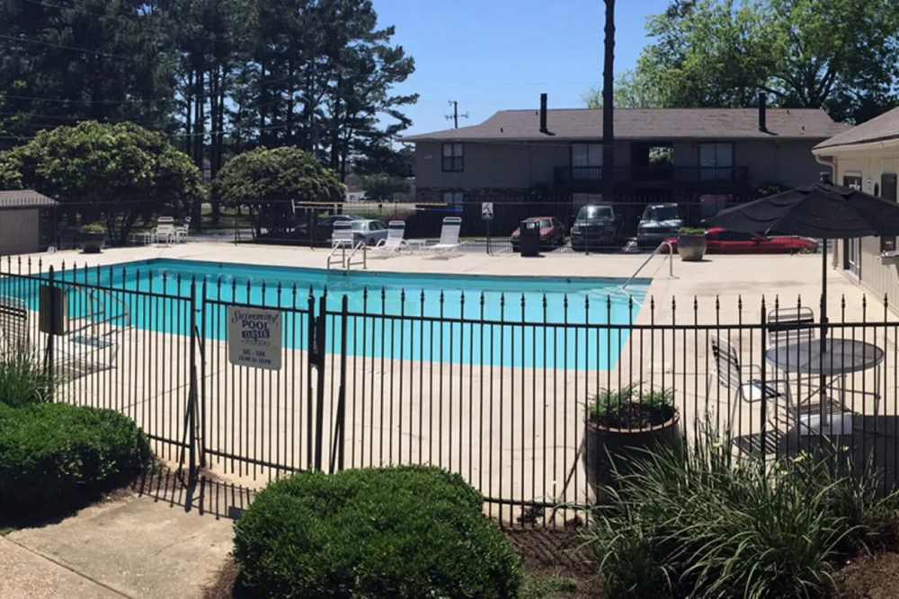Resort-style pool at Lake Forest in Daphne,Alabama