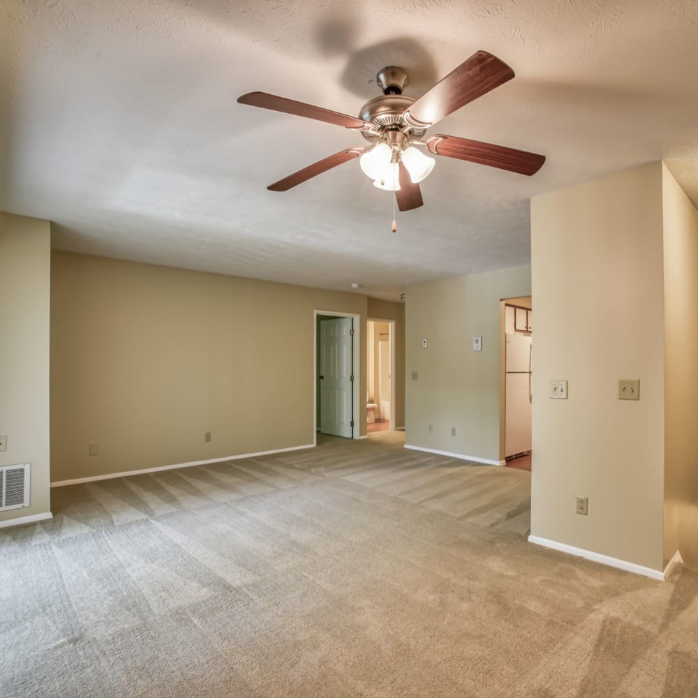 Ceiling fan in an apartment Pebble Creek, Twinsburg, Ohio