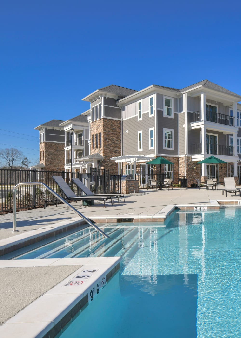 Pool at Boulders Lakeview in North Chesterfield, Virginia