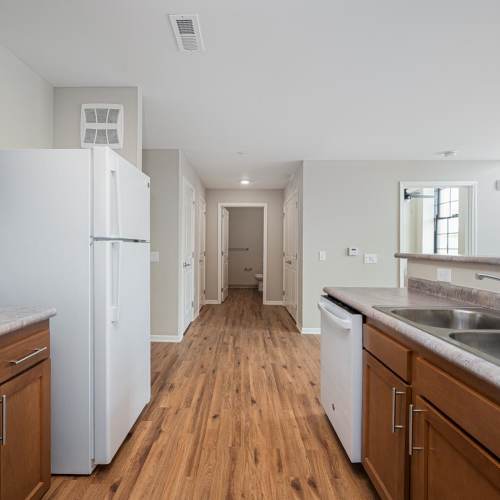 Spacious kitchens for cooking at Starling Yard in Columbus, Ohio