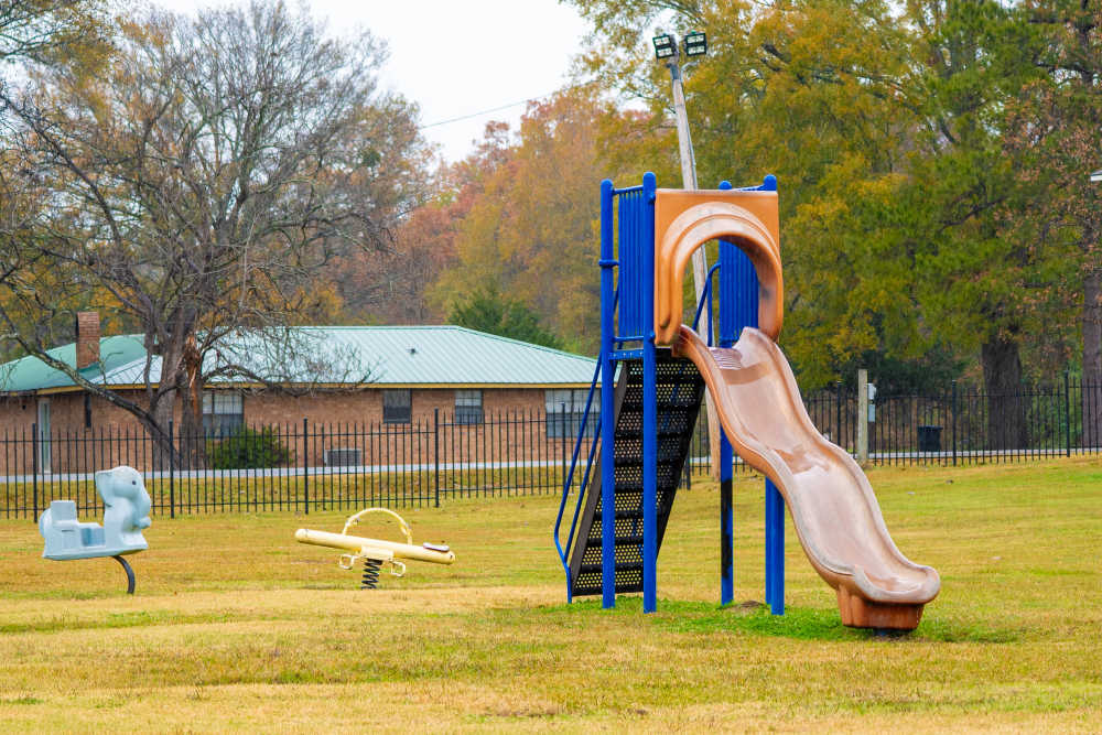 Playground at Liberty Village in Monroe, Louisiana
