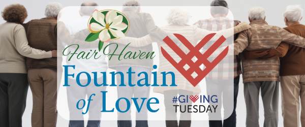 Senior Adults and Fountain of Love Logo