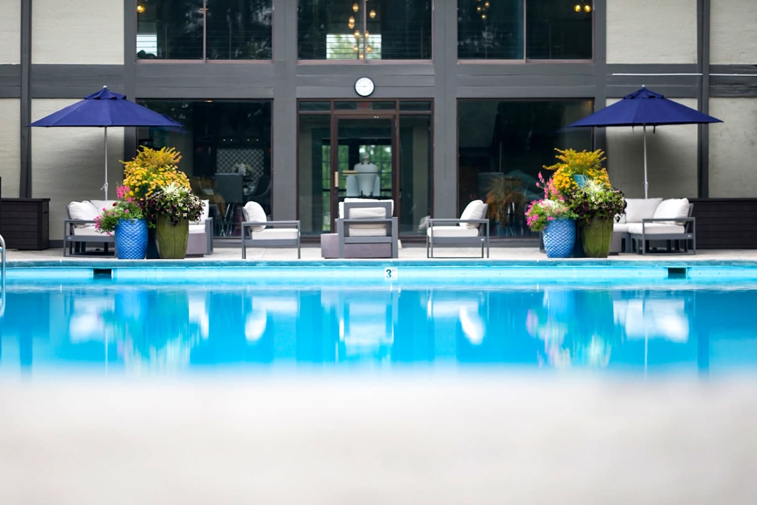 Swimming pool at Canterbury Green in Fort Wayne, Indiana