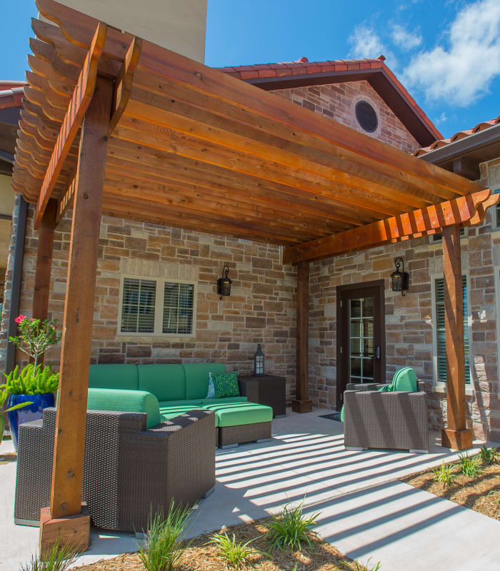 Trelis deck at Tuscany Ranch in Waco, Texas