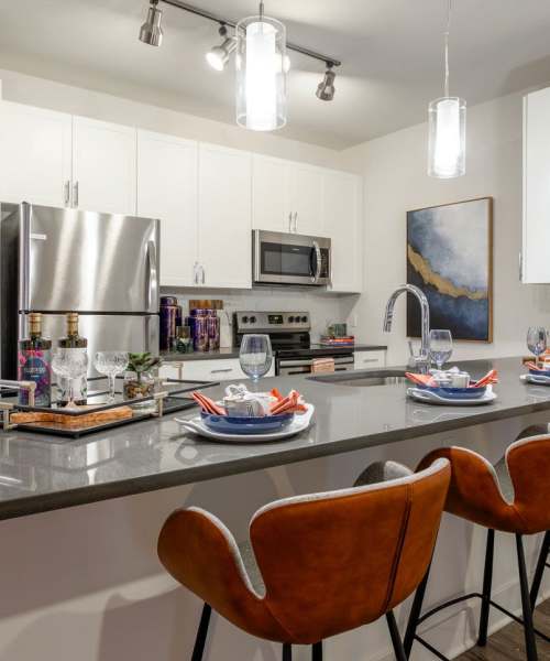 View floor plans at J Creekside at Exton in Exton, Pennsylvania