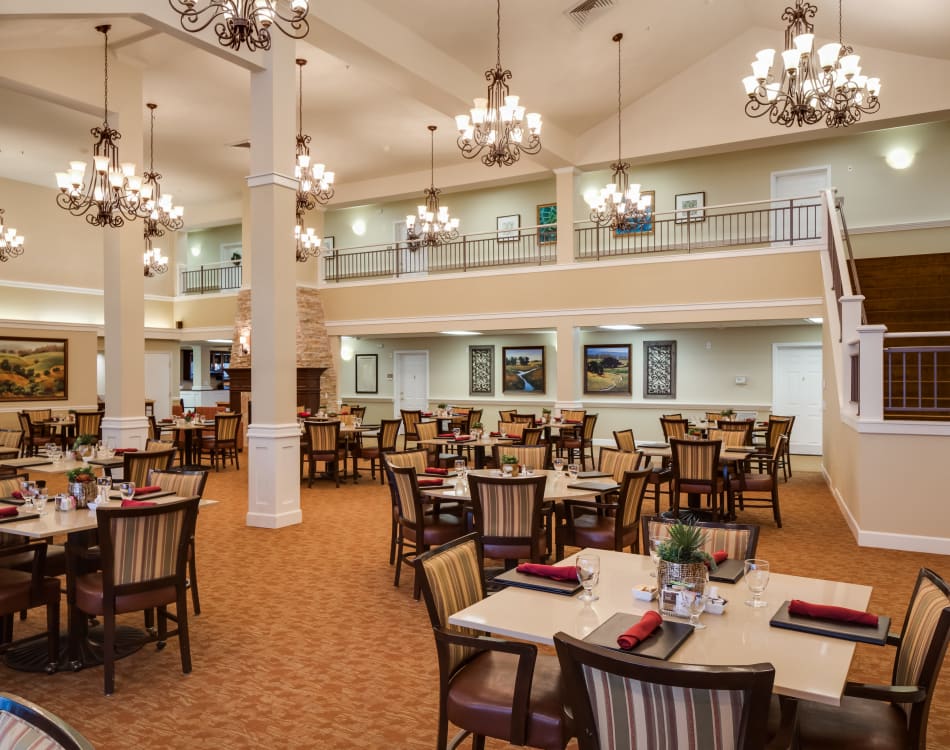 Dining Hall at Dale Commons in Modesto, California