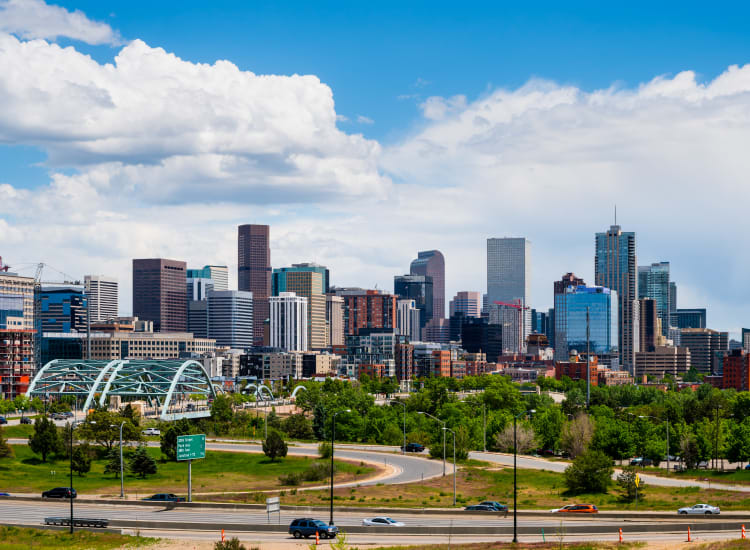 Beautiful Denver, Colorado near Alta SoBo Station