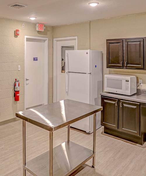 Community kitchen at Fayette Landing in Washington Court House, Ohio