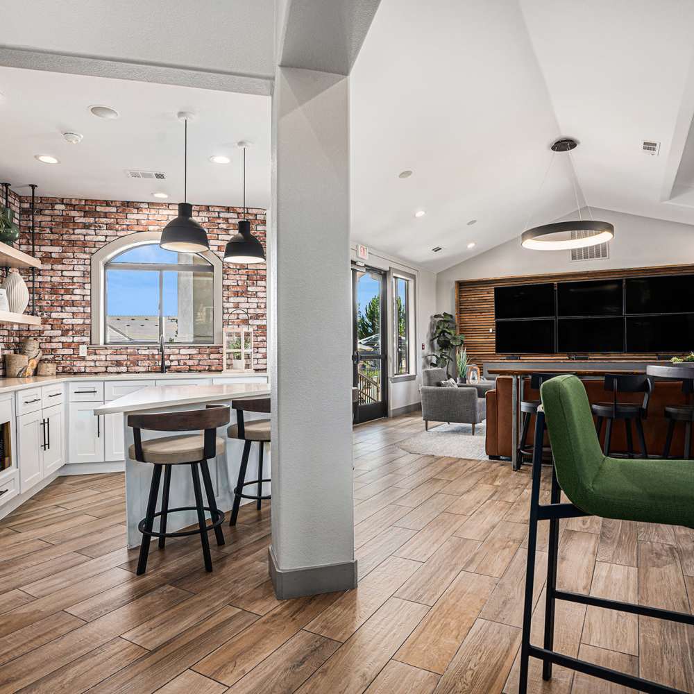 Clubhouse kitchen