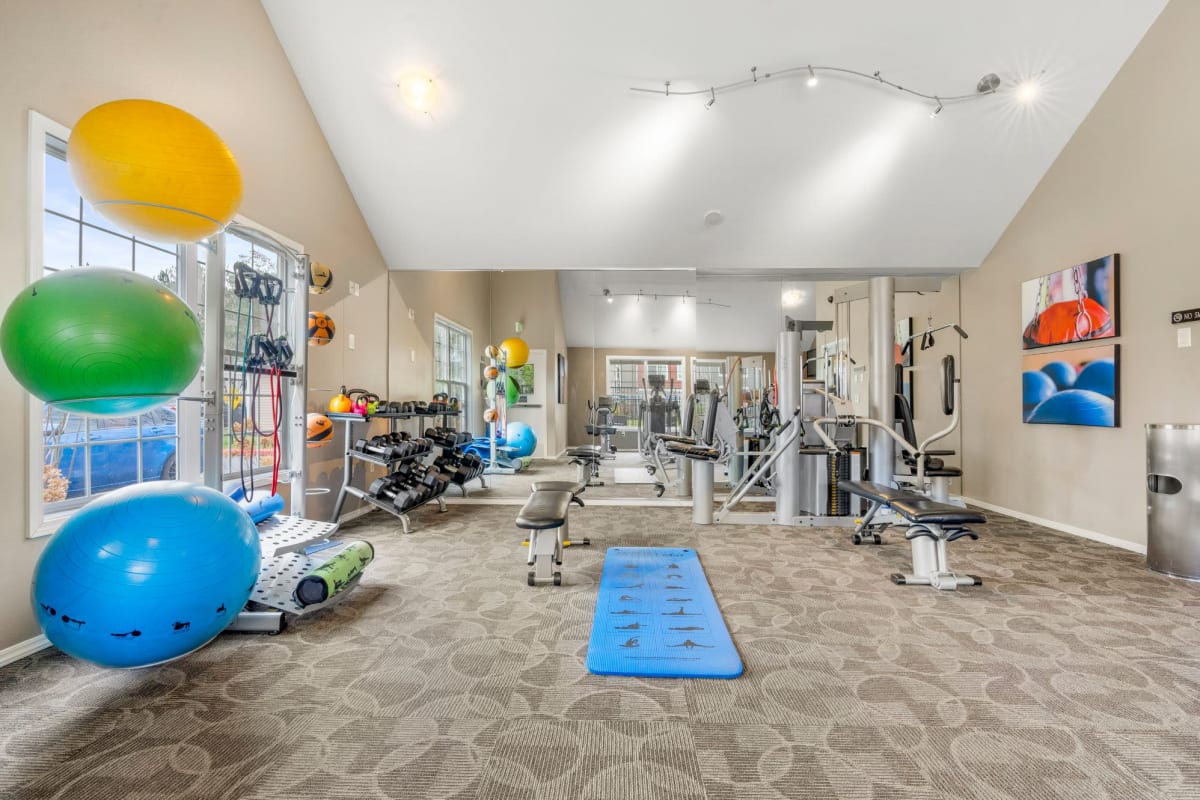 Fitness center at Indigo Springs, Kent, Washington