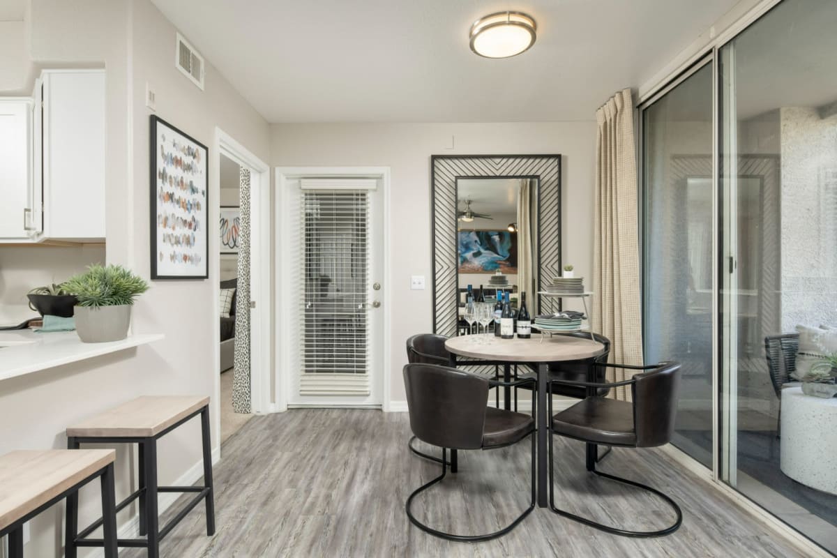 Dining area in an apartment at Lakes at Arrowhead Ranch, Glendale, Arizona