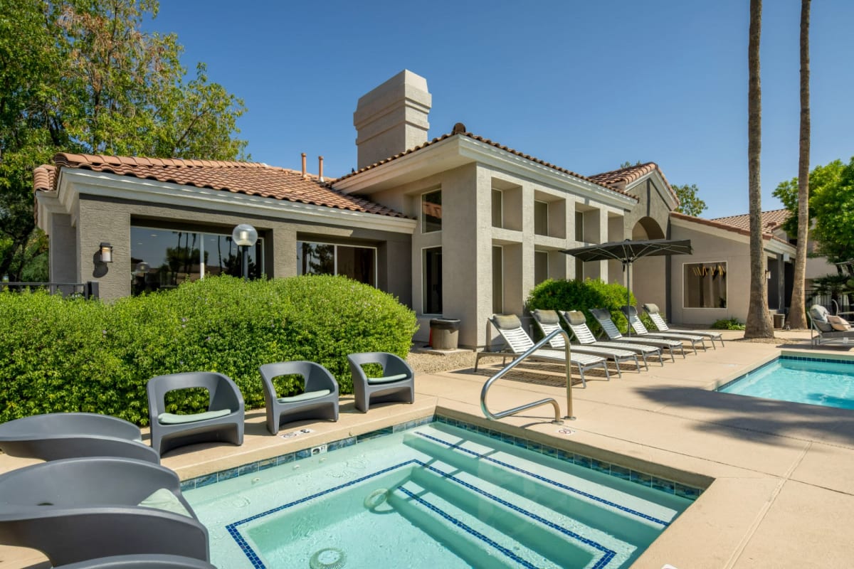 Hot tub at Lakes at Arrowhead Ranch, Glendale, Arizona