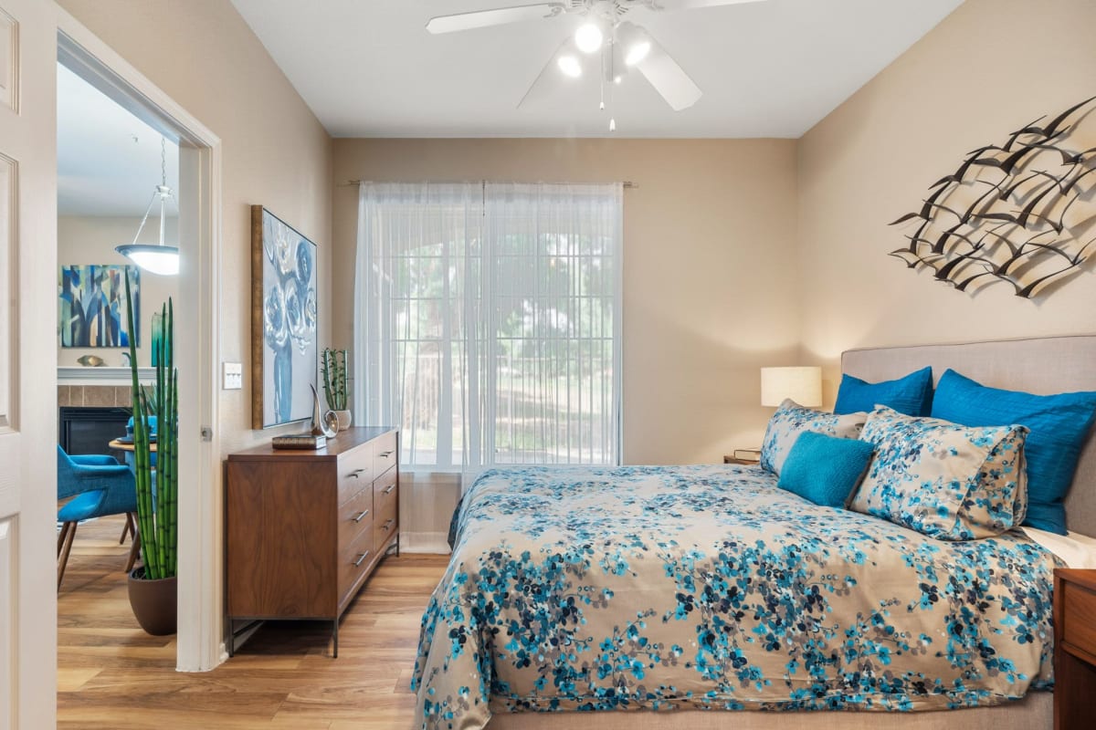 Bedroom at The Linq, Chandler, Arizona