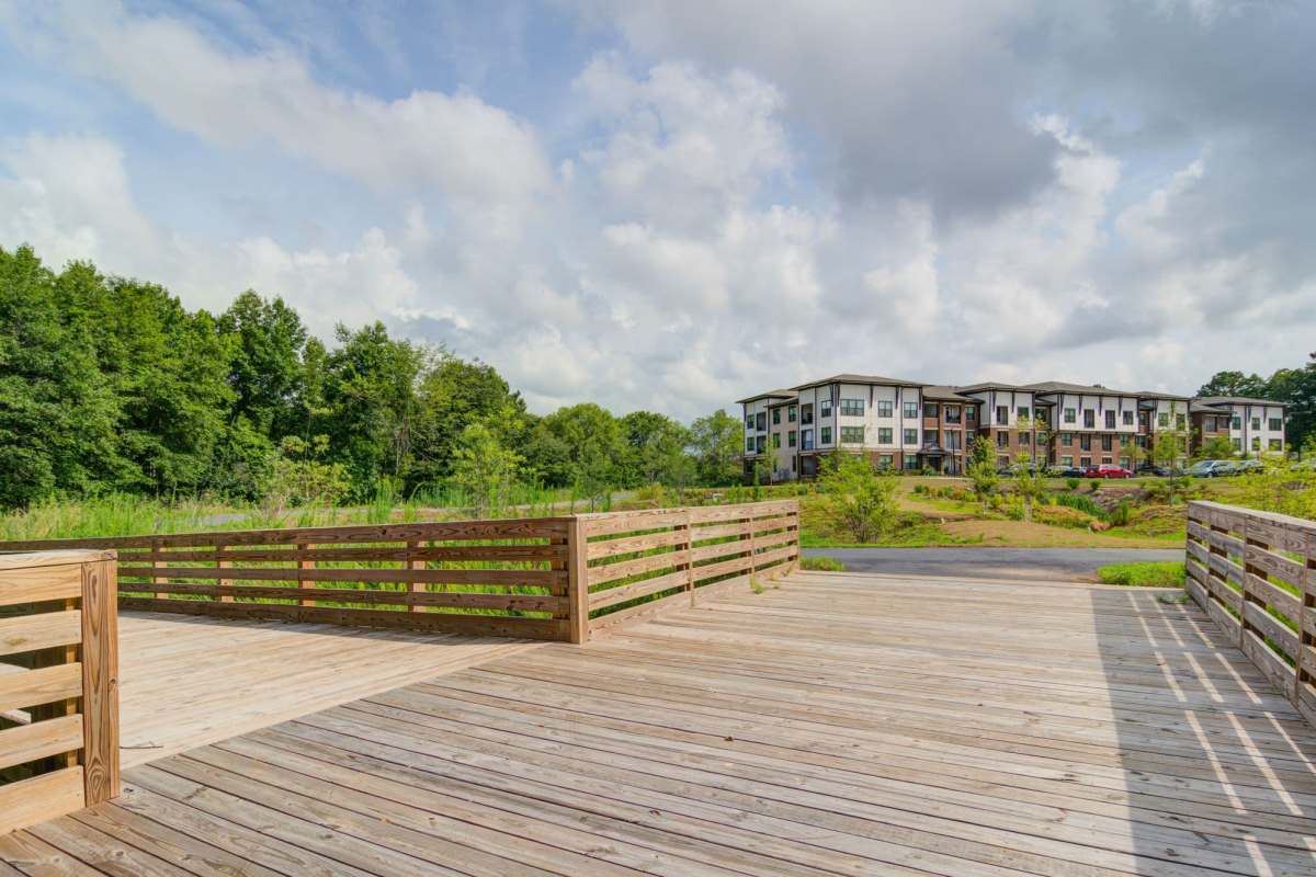 Community space at The Edison Sugarloaf in Lawrenceville, Georgia
