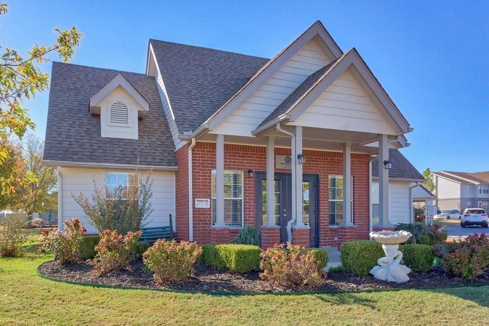 Leasing office at The Gardens At Duncan Apartments in Duncan, Oklahoma