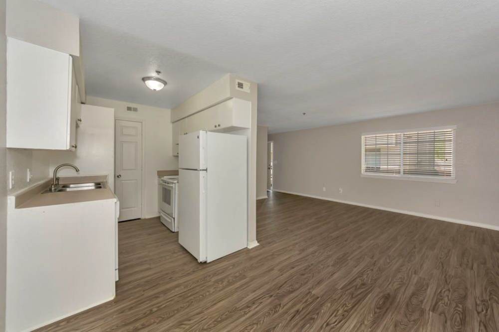 Unfurnished dining area at Lake Hefner Townhomes in Oklahoma City, Oklahoma