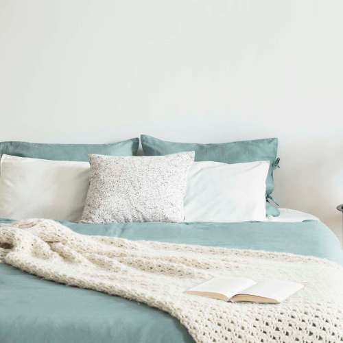 Cozy bedroom at Labelle Greene I in Wheeling, West Virginia
