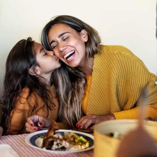 Resident in restaurant near South City Apartments in Summerville, South Carolina 