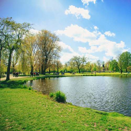 Riverfront park near Barley Square Apartments in Reading, Pennsylvania