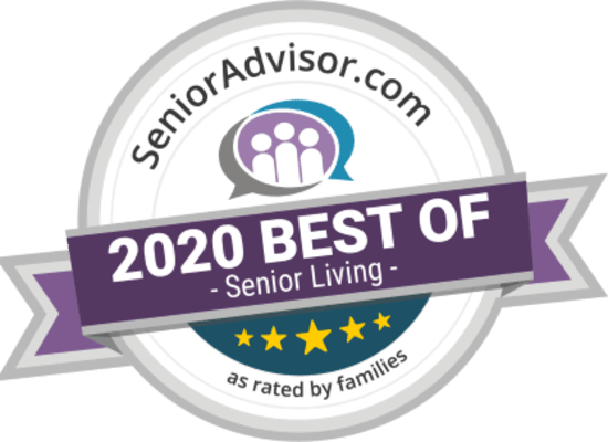 Senior Advisor Award 2020 for Heritage Hill Senior Community