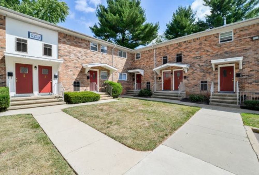 Brick exterior at Tanglewood Terrace Apartment Homes in Piscataway, New Jersey