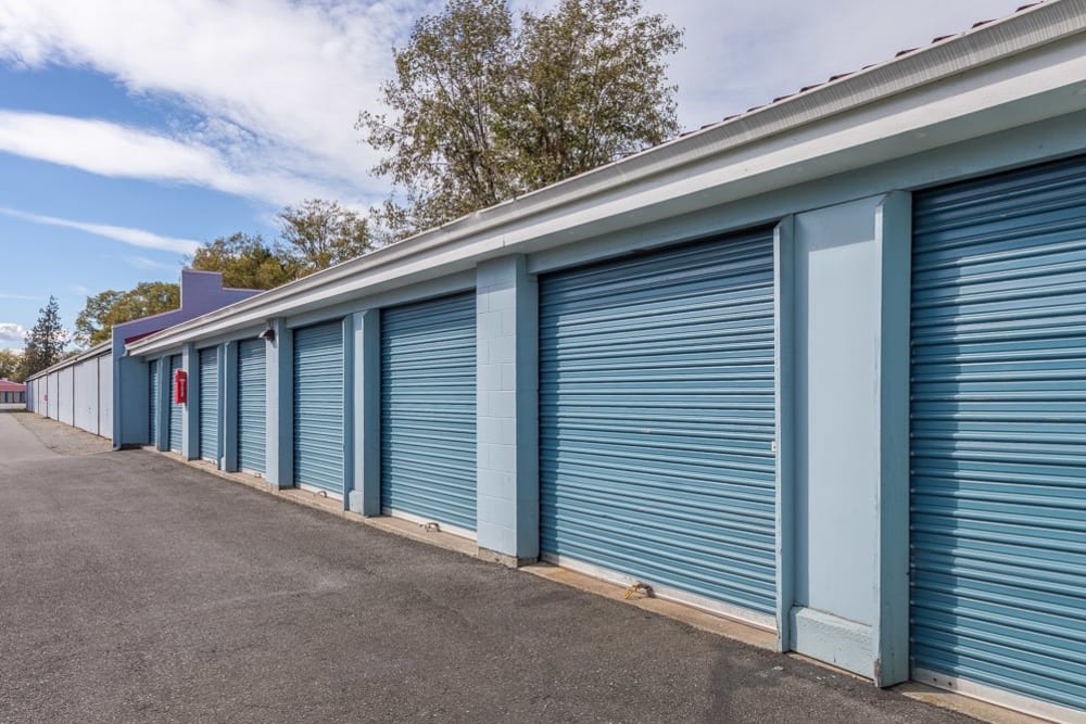 Outdoor units at Mini Storage Mt. Vernon-Burlington in Burlington, Washington.