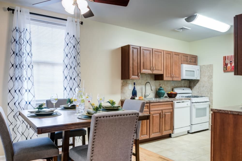 Kitchen of Wingate Apartments in Hamilton, New Jersey