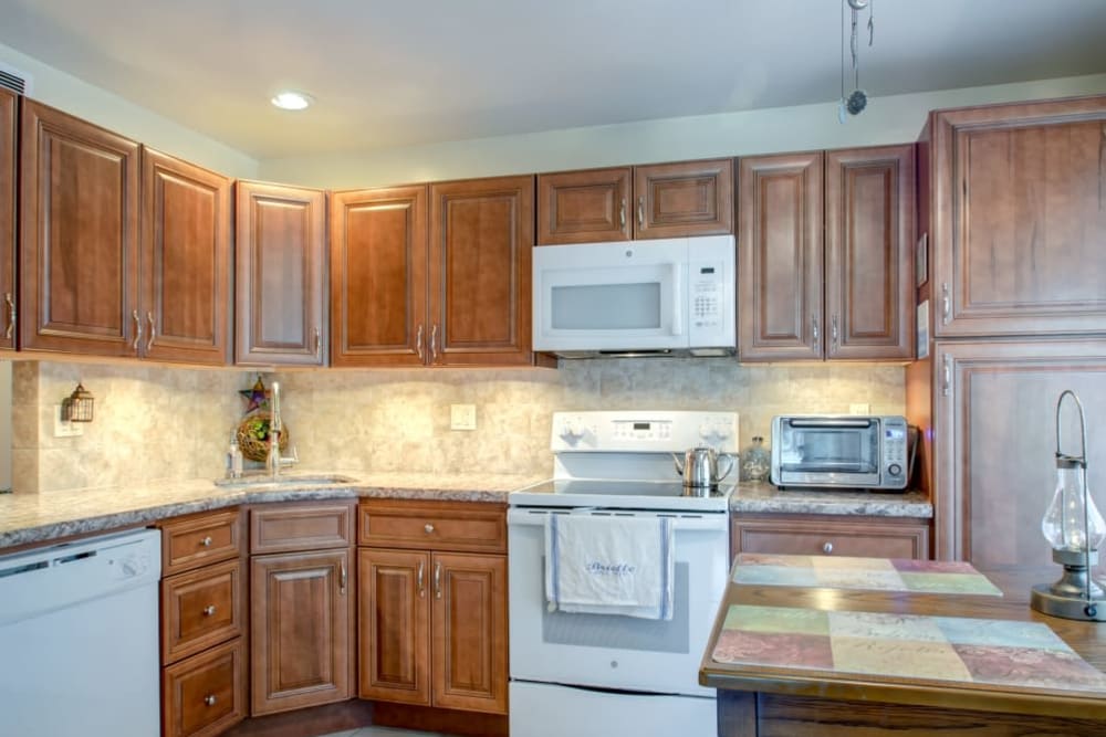 Kitchen at Brandywyne East II in Brielle, New Jersey