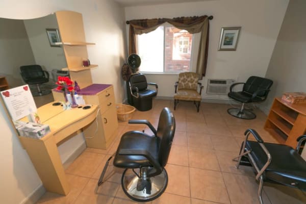 Beauty salon at Rose Court in Phoenix, Arizona