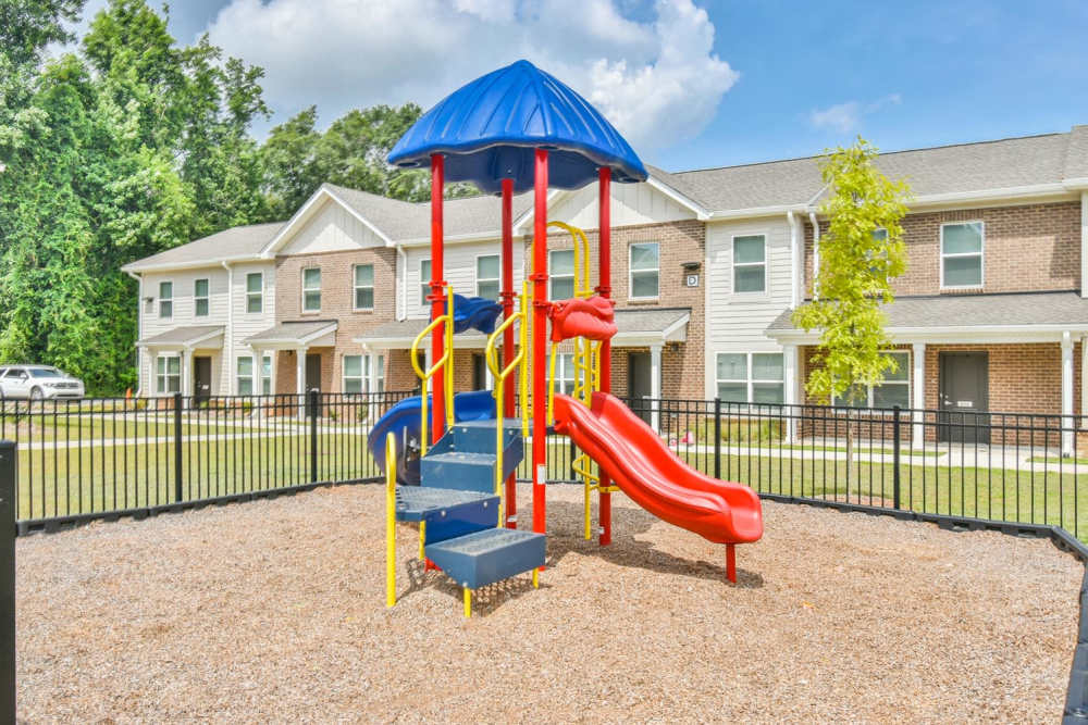 Community playground at Canaan Crossing in Madison. GA