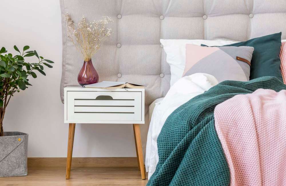 Luxurious bedroom at {location_name}} in San Diego, California