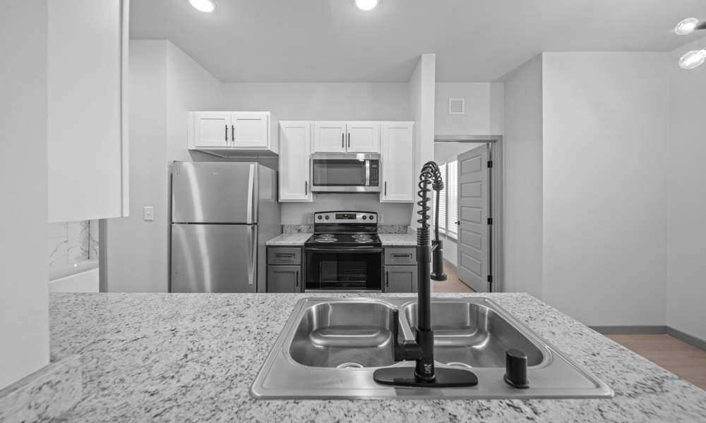 Kitchen with sink at Retreat at Eastlake in El Paso, Texas