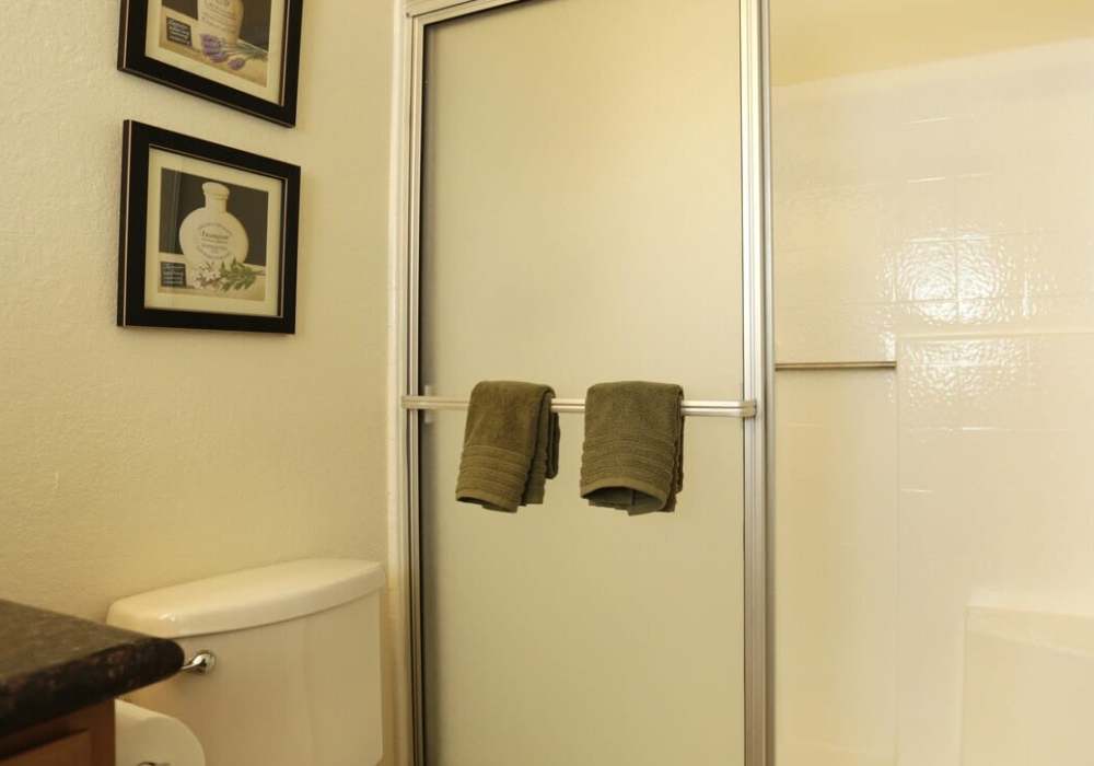 Bathroom at Villas At Camino Bernardo in San Diego, California