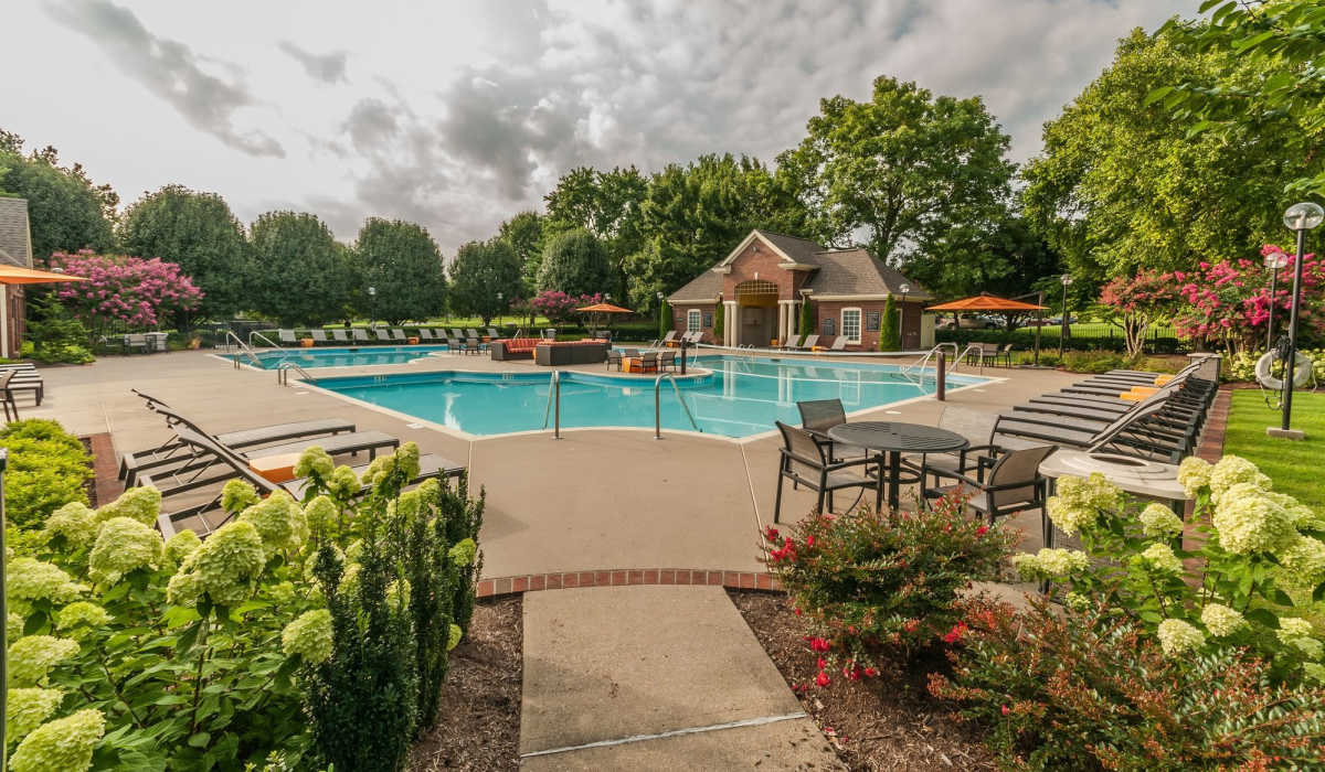 Swimming pool at Cherry Creek in Hermitage Tennessee