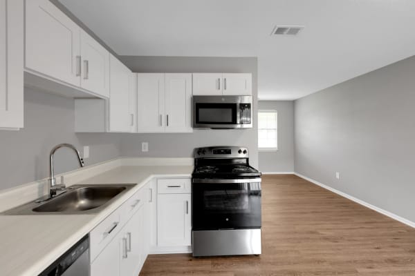 Kitchen at The Cottages at Twin Lakes in Pensacola, Florida