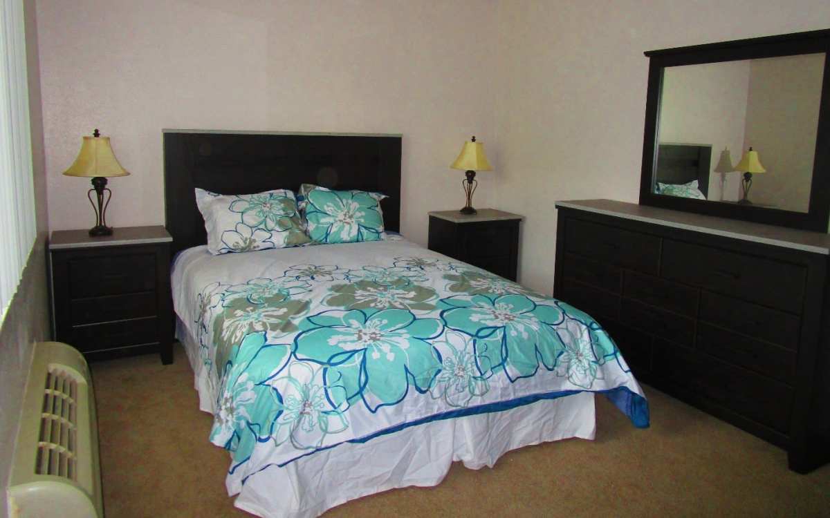 Bedroom at Citron in Omaha, Nebraska