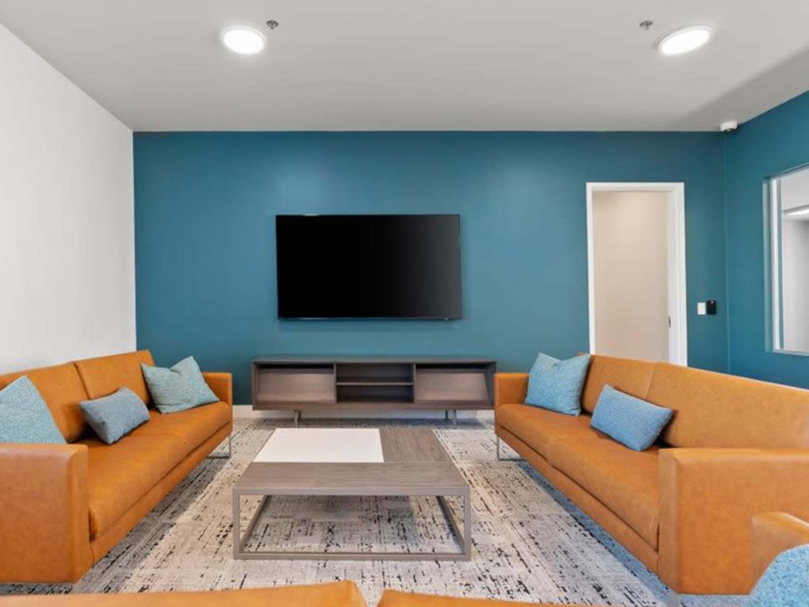 Neat living room at The Ridge at Sun Valley in Sun Valley, Nevada