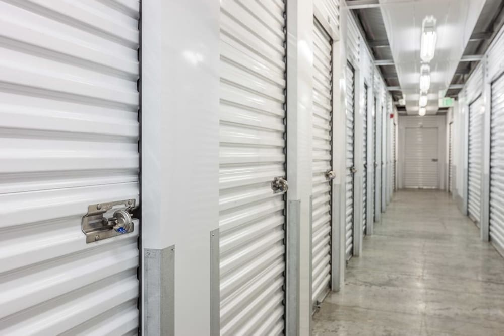 Indoor units at Pacific Storage in Poulsbo, Washington.